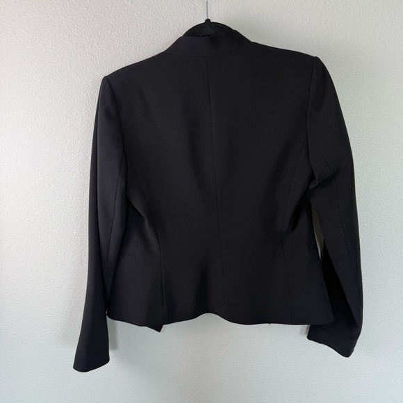 Theory Lanai Urban Wool Blend Blazer Jacket Black Business Casual Women’s 6 - Picture 11 of 13